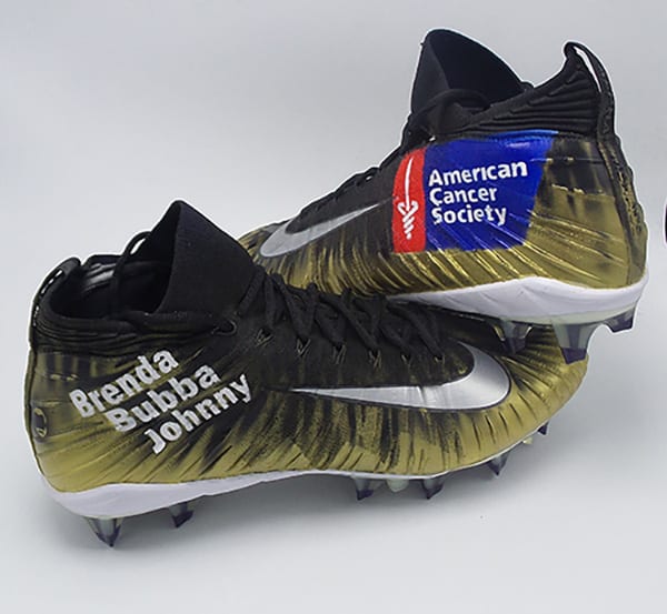 The cleats Henry will wear on Sunday.